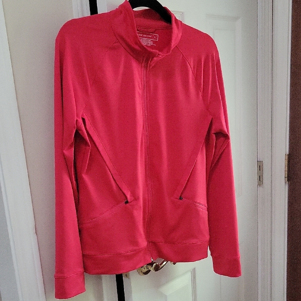 Women's Hot Pink Athletic Jacket
